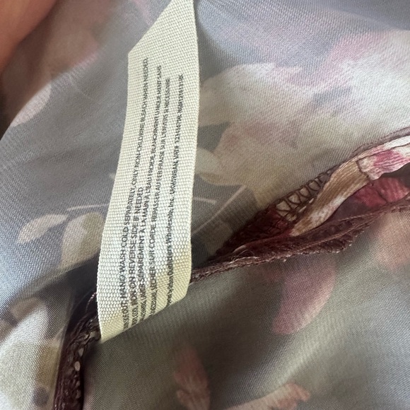 Free People Dreamy Days Pajama Set - Wine, XL - Picture 8 of 10